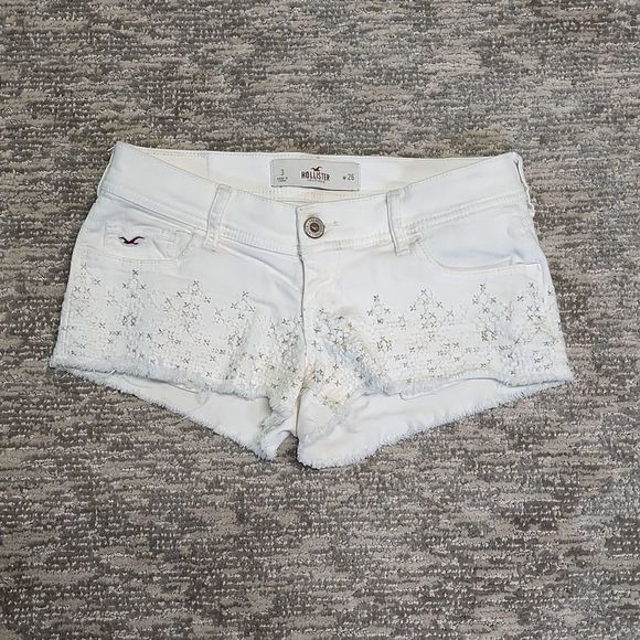 Hollister Pants - Hollister denim shorts